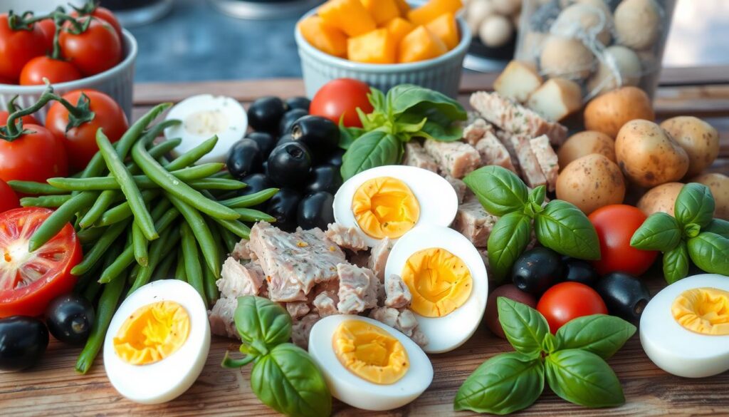 Niçoise Salad Ingredients